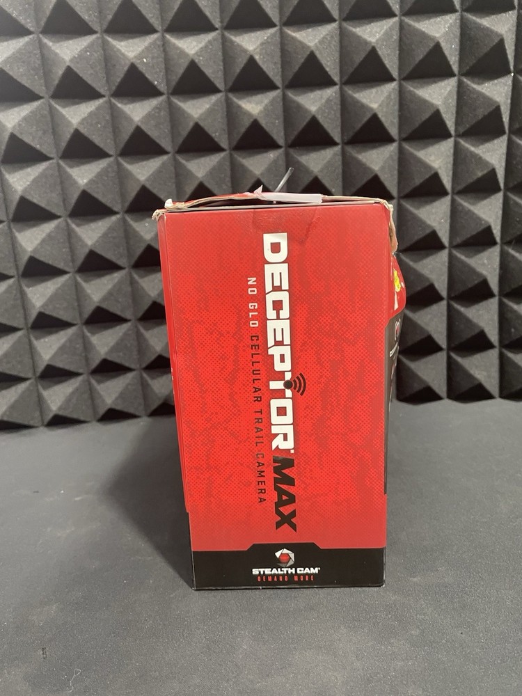 Stealth Cam Deceptor Max 40MP Cellular Trail Camera STC-DCPTRX-W Open Box