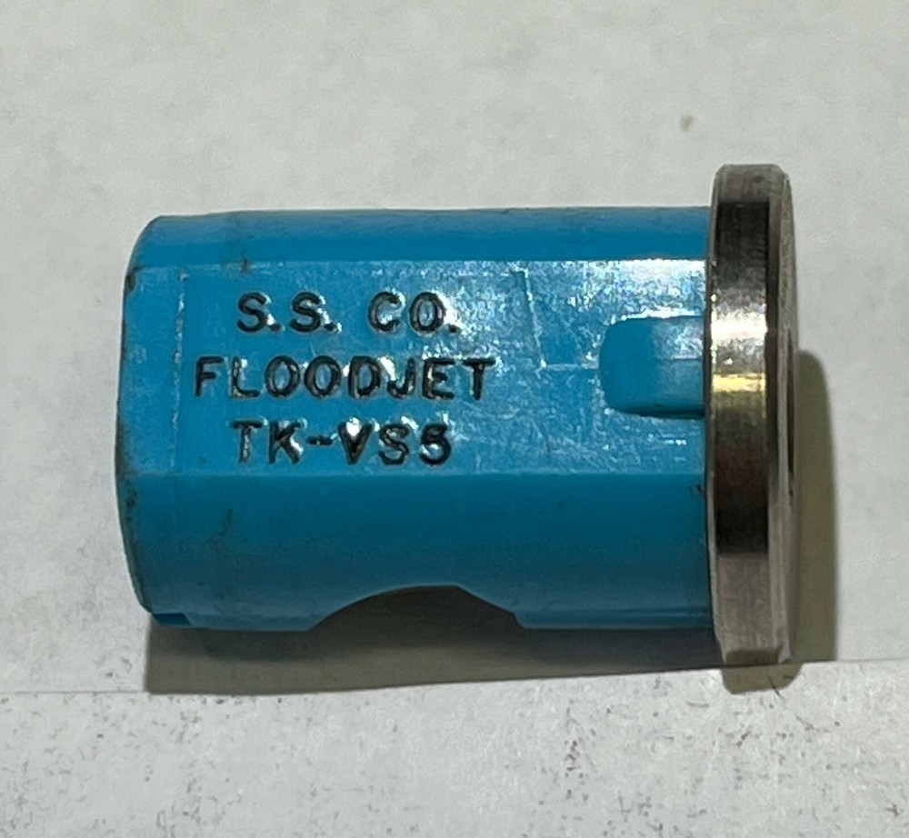 TeeJet FloodJet Blue SS Wide Angle Flat Spray Tip 1.0 GPM -TK-VS5