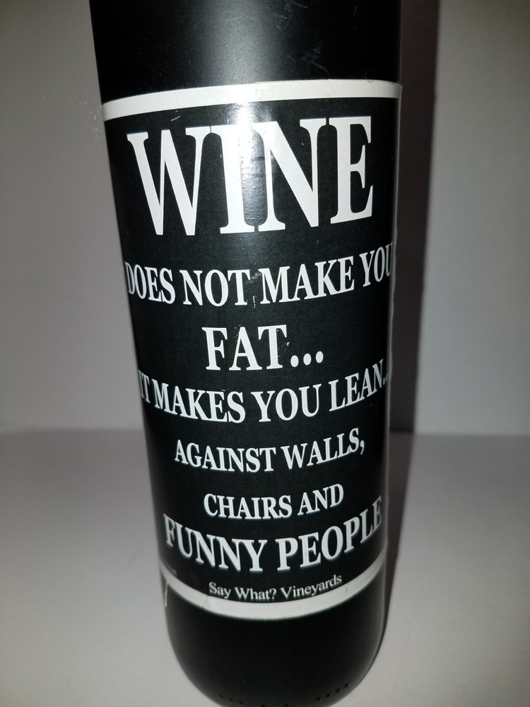 Three Decorative Wine Bottles Empty Funny Kitchen Decor / House Warming Gift