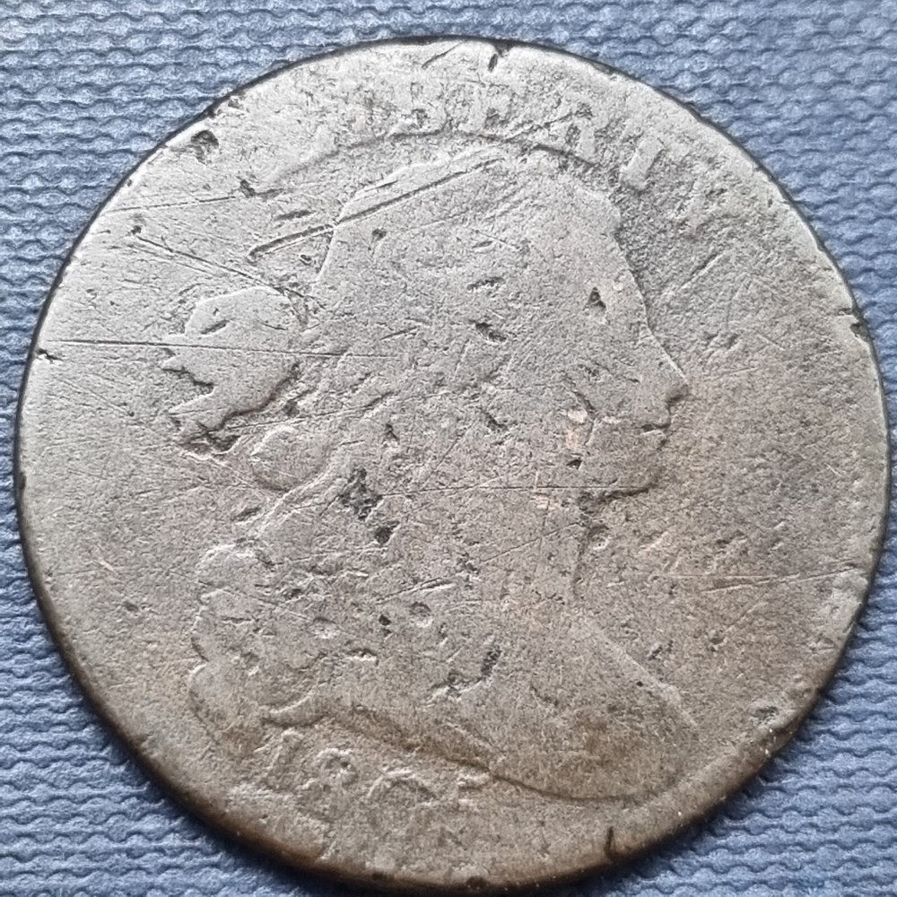 1805 Draped Bust Large Cent 1c Circulated #82502