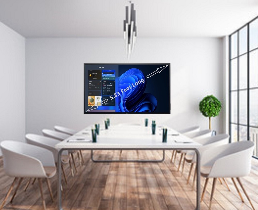 Dell 70" Interactive Whiteboard For Classroom And Professional Use