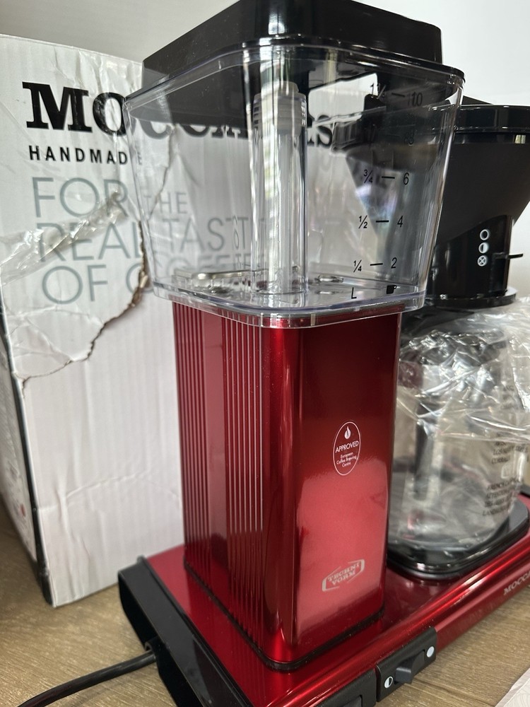 Technivorm Moccamaster KBGV 53944 Candy Apple Red Coffee Maker Brewer