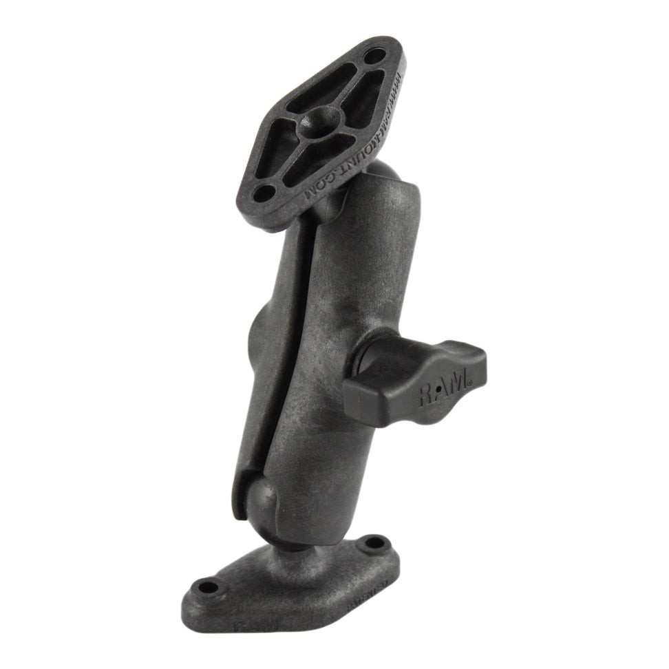 RAP-B-102U  RAM Composite Double Ball Mount with Two Diam...