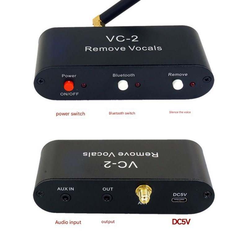 Portable Vocal Remover for Karaoke Machines Bluetooth-compatible Receiver NICE