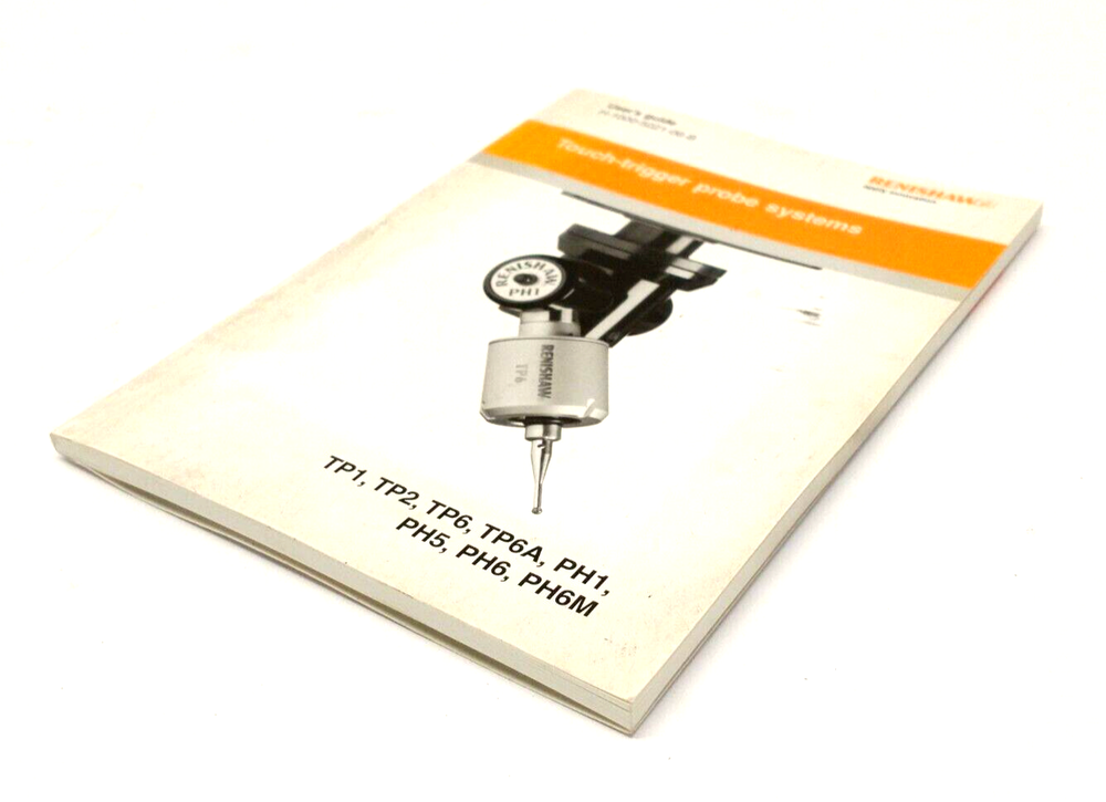 Renishaw H-1000-5021-06-B Touch-Trigger Probe System User's Guide Booklet & CD