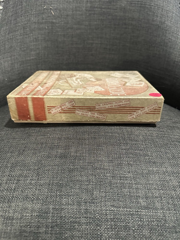 Antique Grapho-Scope Sketch And Draw Set ORIGINAL