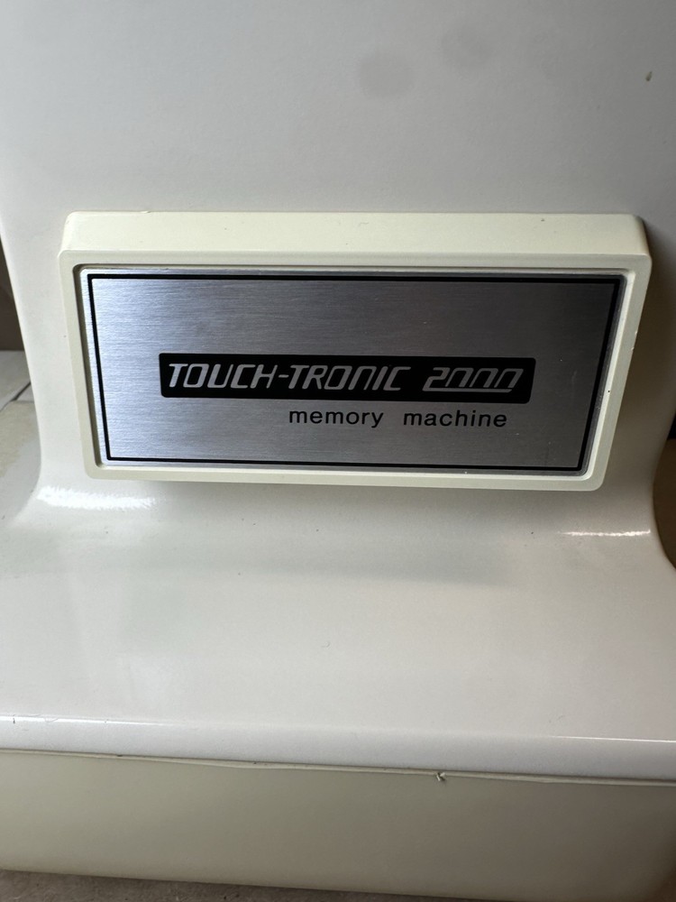Singer Touch-Tronic 2000 Sewing Machine Works