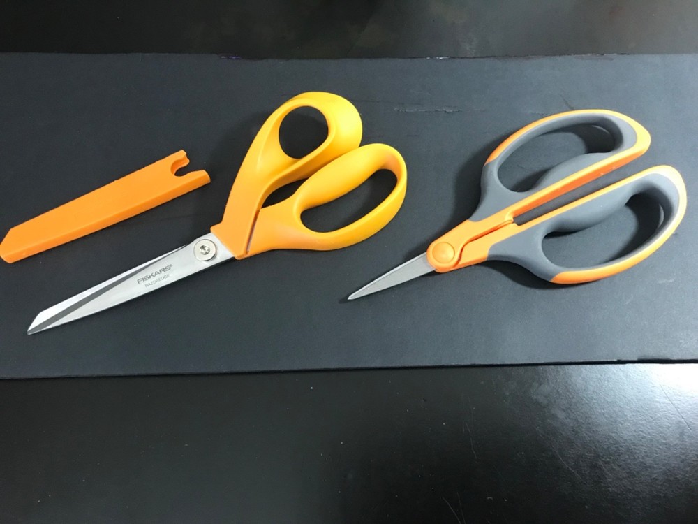 Fiskars shears/scissors 2 pair