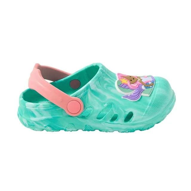 Member's Mark Toddler Girls Water-Friendly Clog Size 11 Mermaid