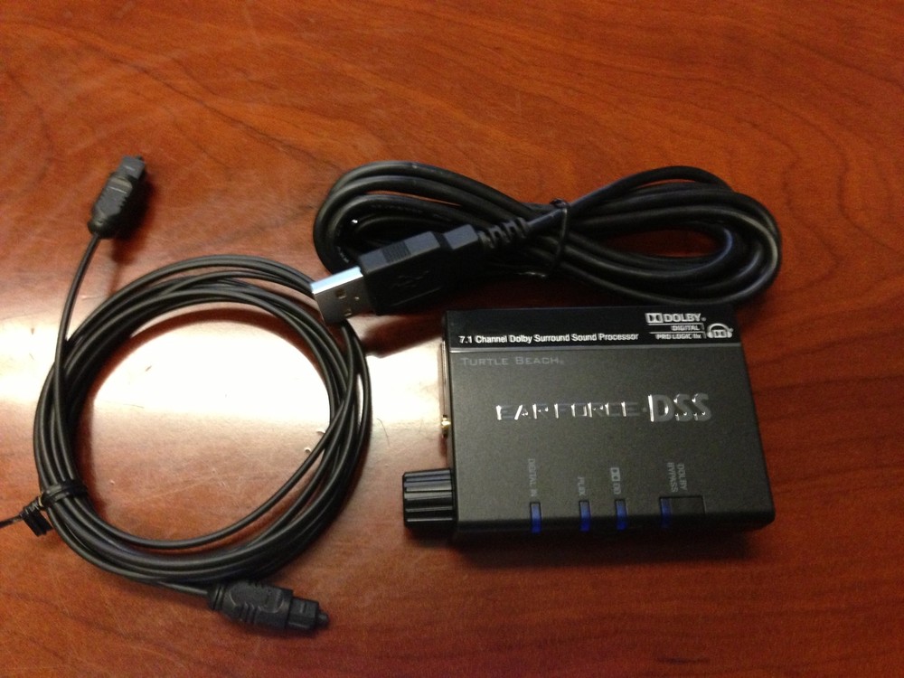 Turtle Beach Ear Force DSS 7.1 Dolby Surround Sound Processor PS4 Xbox One PC