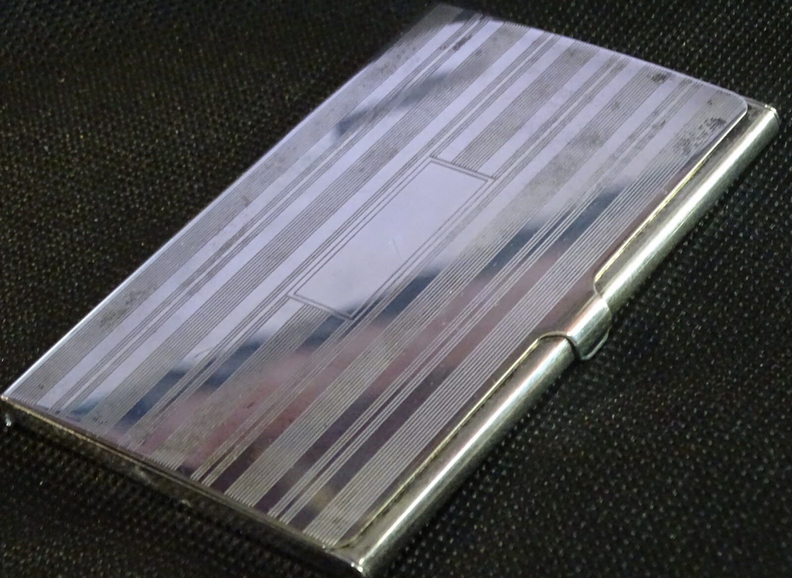 Reed & Barton Sterling Card Case "Diplomat" No Monogram or Removal  2oz.