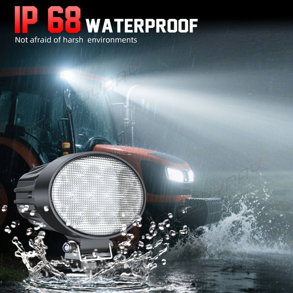 LED Work Light Flood Headlight AL150478 For Cotton Pickers & Sprayers 4710