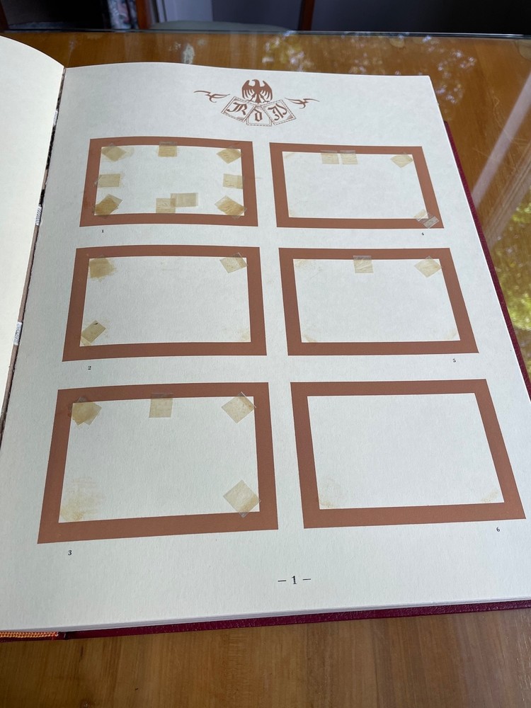 MASSIVE THIRD REICH PHILATELIC ALBUMS - "Stempelsammlung Großdeutschland"