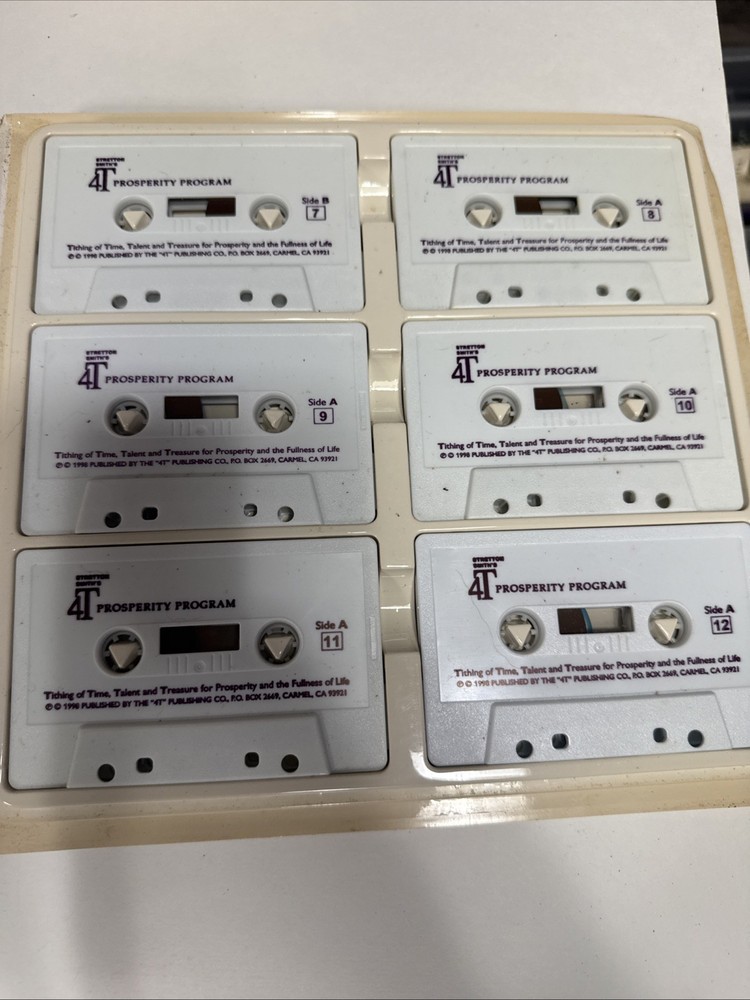 Stretton Smith 4T Prosperity Program Cassette Set 11 Tapes Missing #5