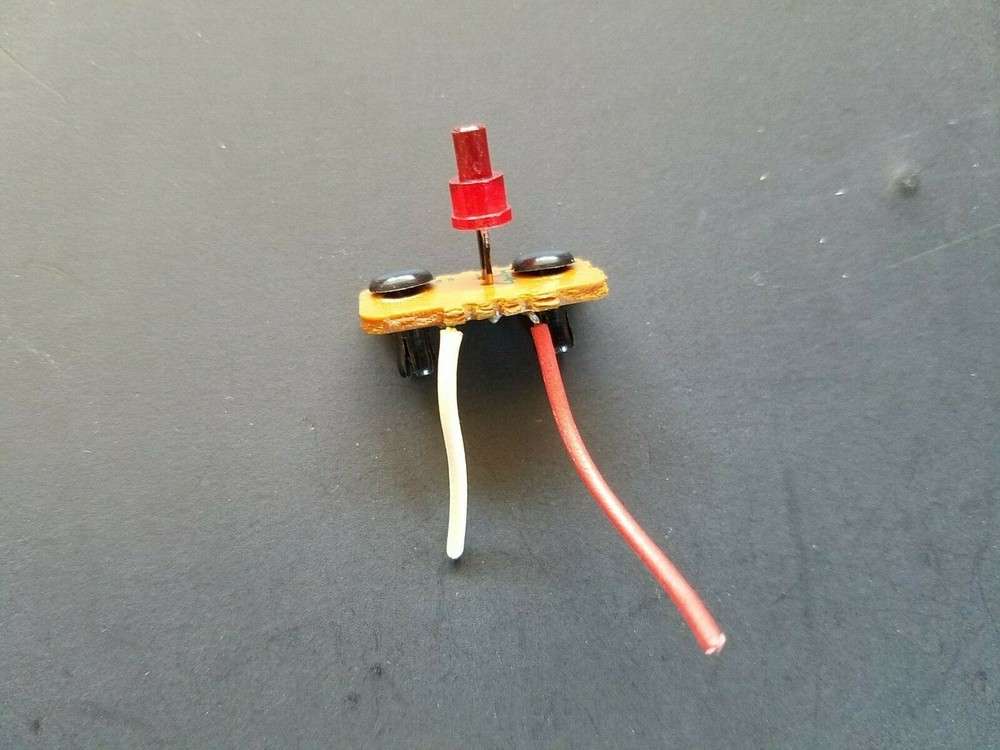 Red Indicator Light and Board for a TEAC A-550RX Cassette