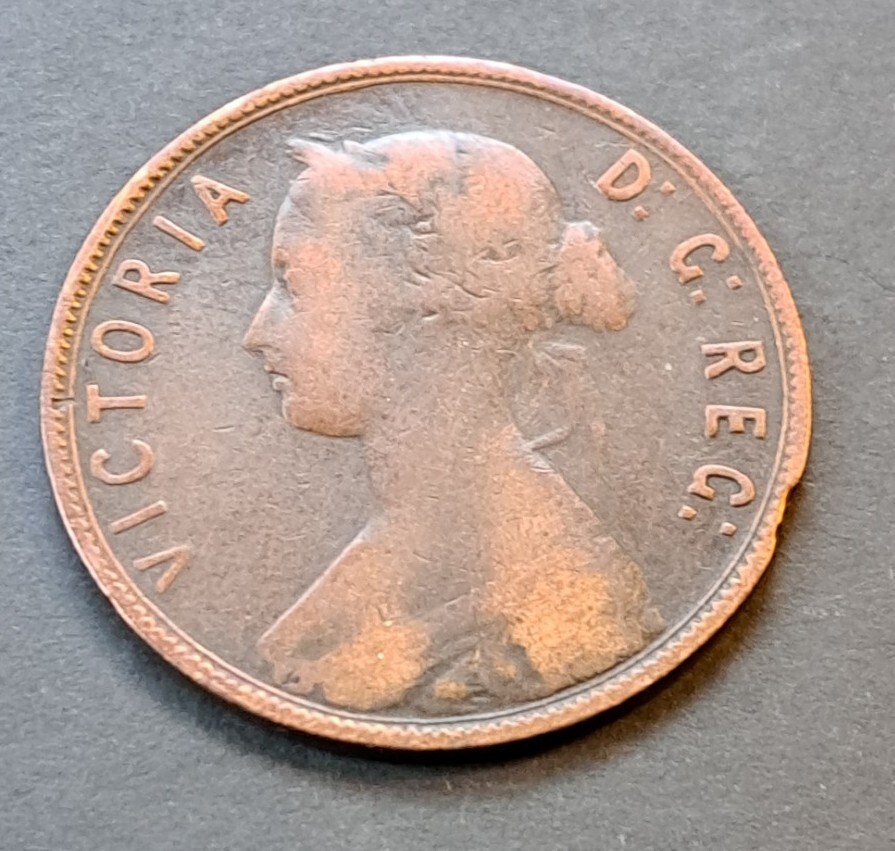 1890 Newfoundland One Cent