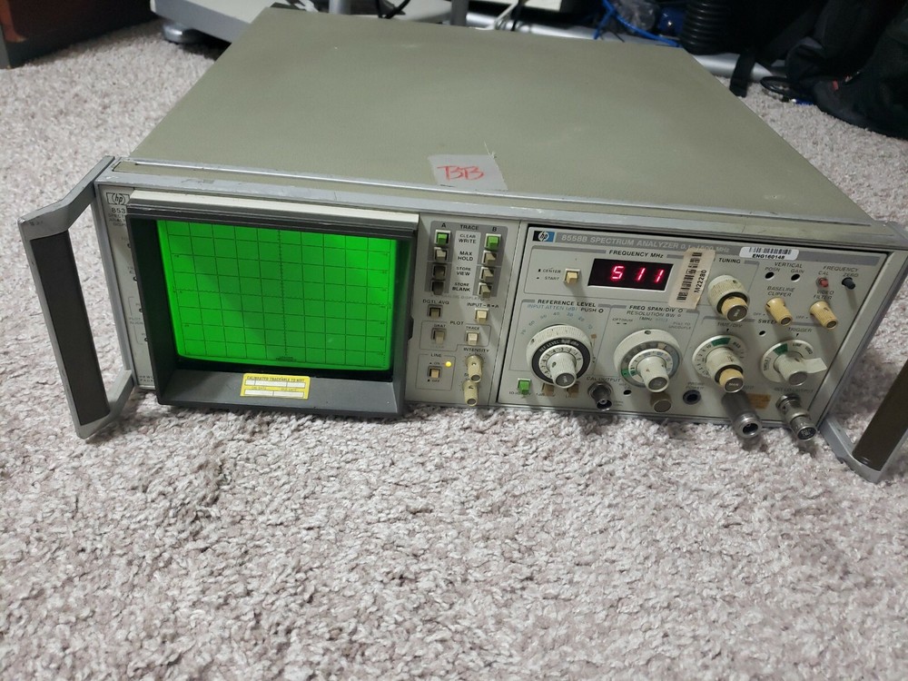 HP 853A 2427A03679 Spectrum Analyzer Display W/ Module 8558B
