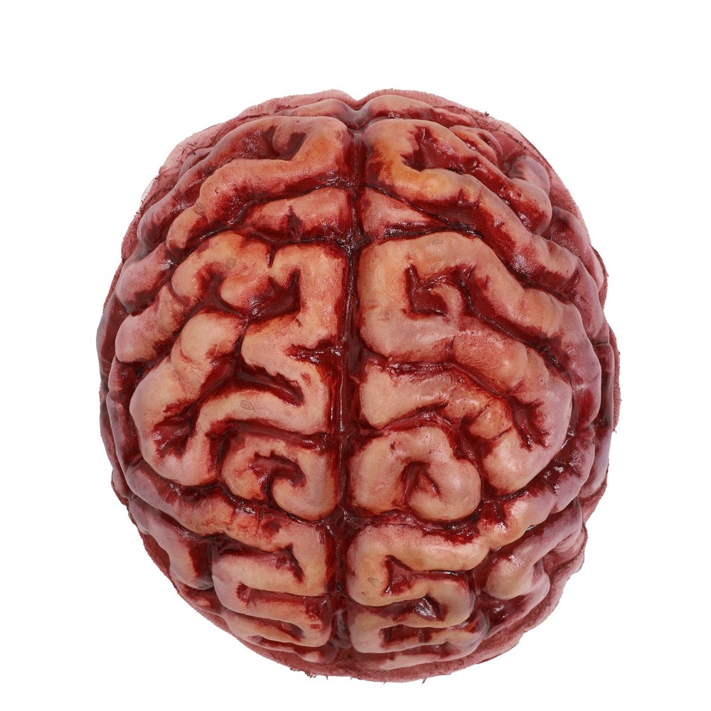 Zombie brain hat latex head cover