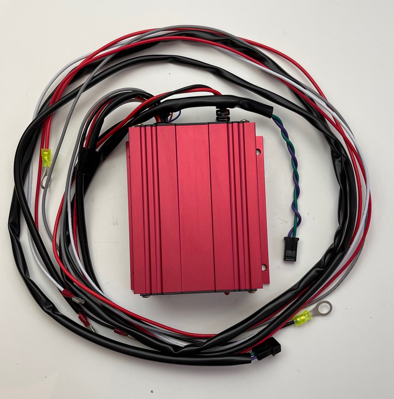 6AL DIGITAL IGNITION CONTROL BOX with REV LIMITER *MINI IGNITION CDI* TSP RED