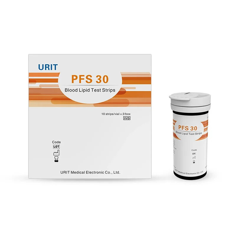 URIT 5 In1 Blood Lipid Tester Analyzer Cholesterol Triglycerid With 20pcs Strips