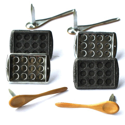 Eyelet Outlet Shape Brads 12/Pkg Baking