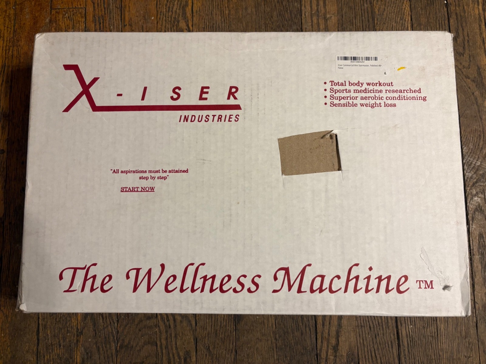Original Xiser Portable Anaerobic Exercise Stepper Machine Trainer Made In USA