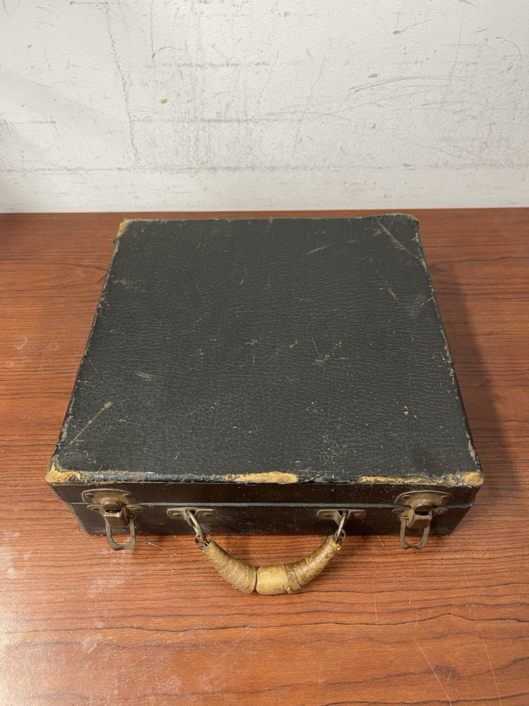 Remington Rand Cadet Portable Typewriter & Case
