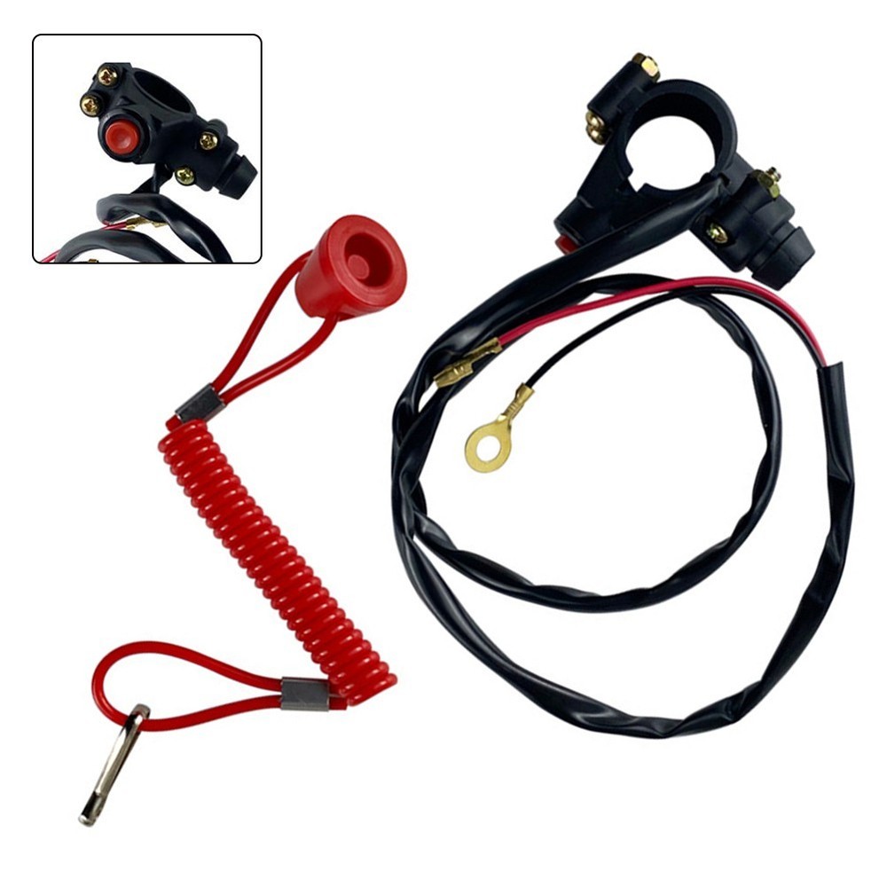 Waterproof Stop Engine Switch for ATV Quick Assembly and Reliable Performance