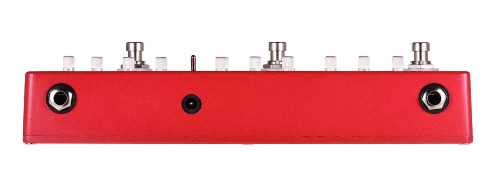MOSKYAudio Multi Effects Pedal Buffer + Booster + 9.1 * 2.7 * 1.5in, red