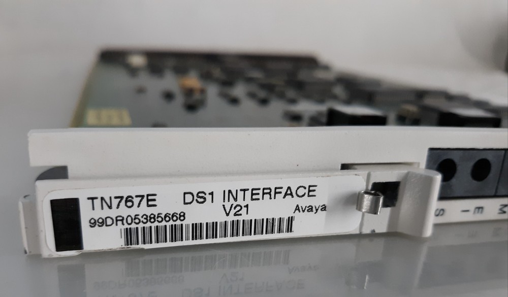 Avaya TN767E V21 DS1 Interface