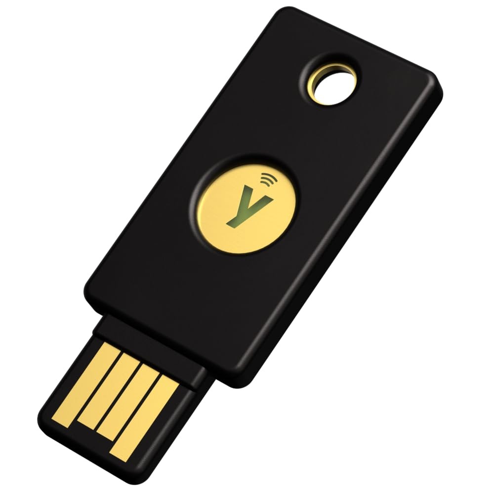 Yubico - Security Key NFC - Basic (Black), Black