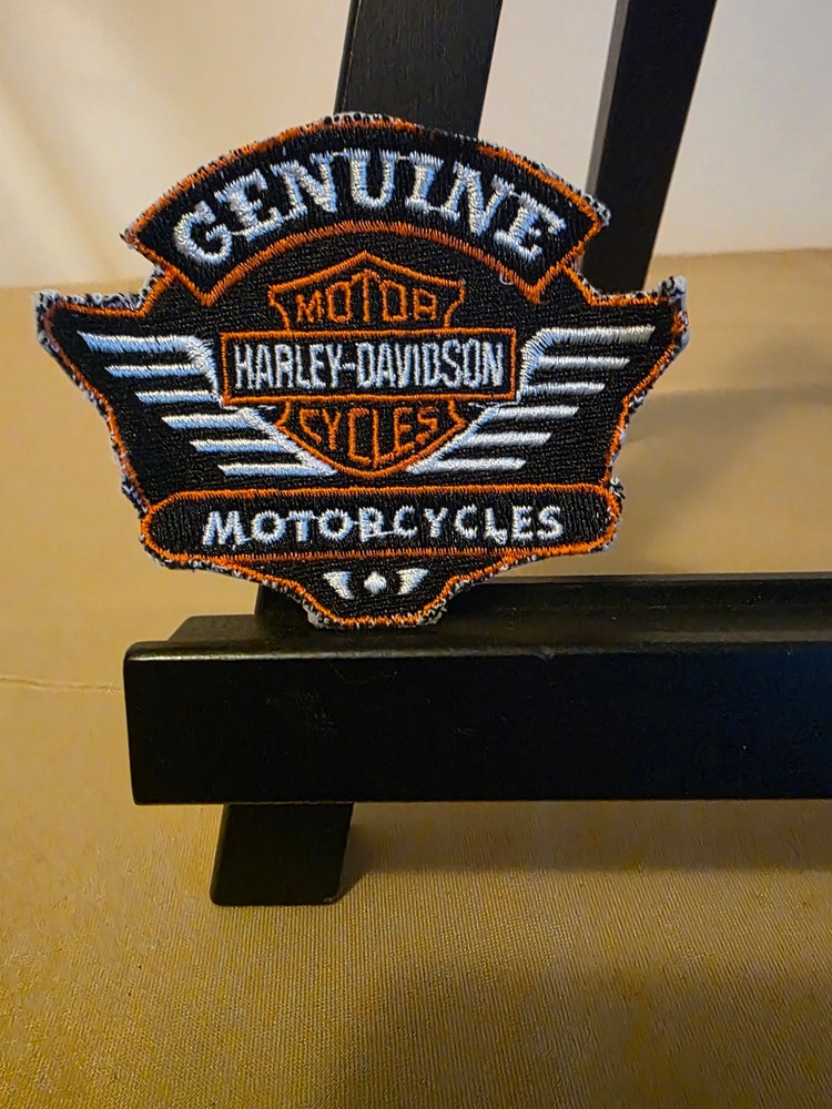 Harley Davidson logo patch vintage
