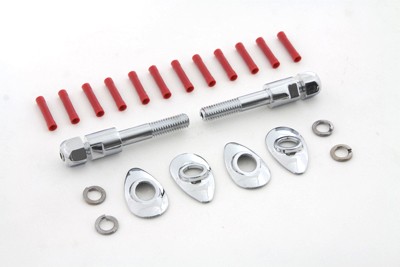 Turn Signal Relocation Kit Chrome for Harley-Davidson