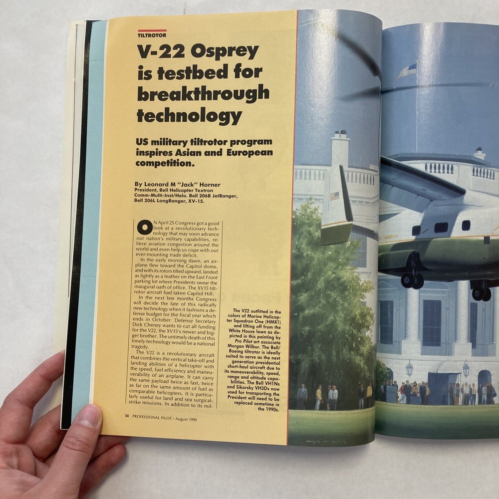 Professional Pilot - August 1990 Issue