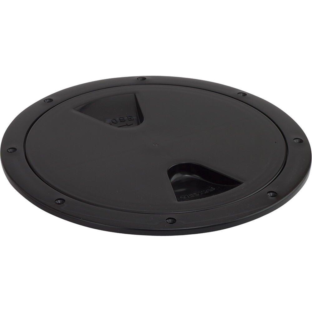SEA DOG POLYPROPYENE DECK PLATE BLACK 5"
