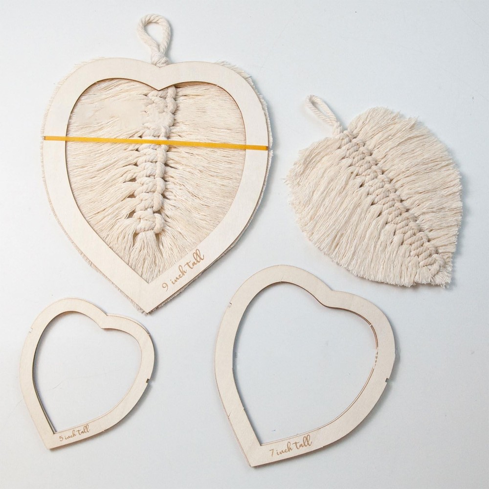 1 Pack Macrame Leaf Template Cutting Tool Wall Hanging Craft DIY Supplies