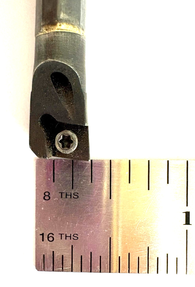 5/16" SOLID CARBIDE COOLANT THRU BORING BAR