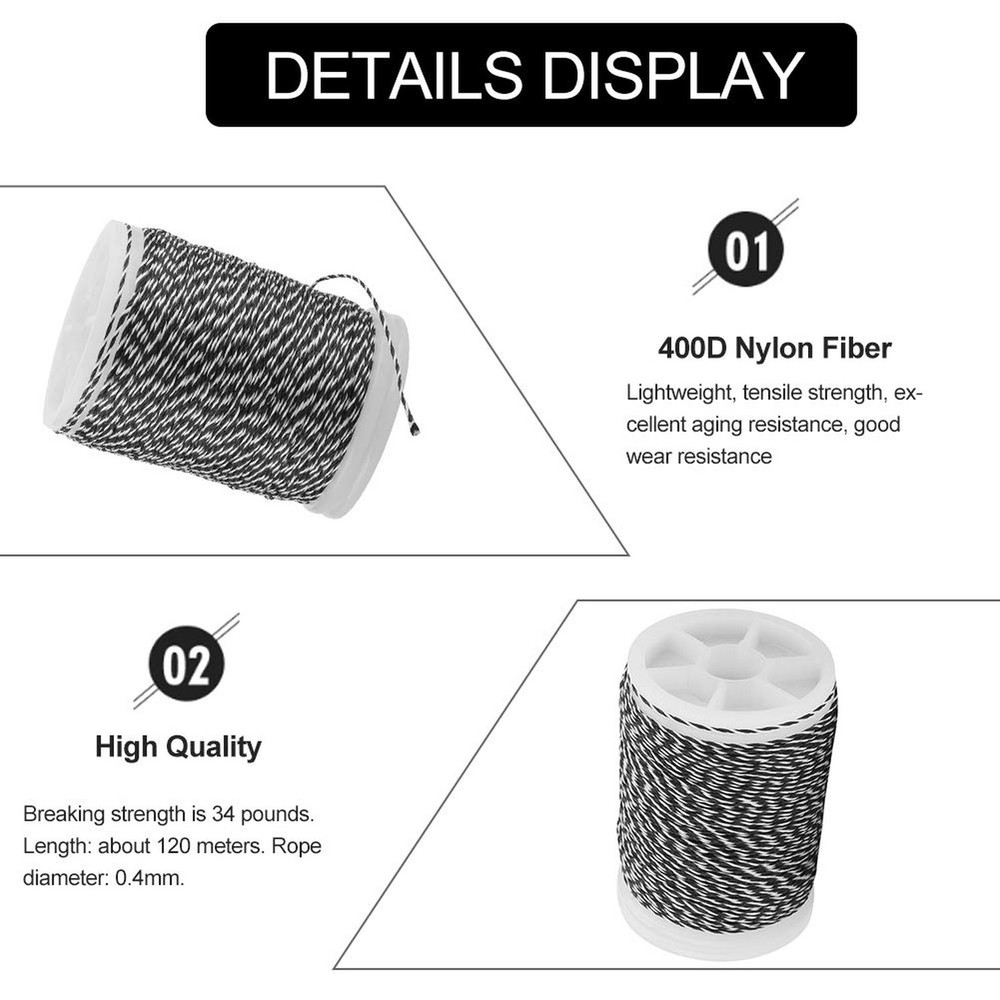 Joyzan Bowstring Serving Thread, Archery Bow String Nylon Material Jig Compou...
