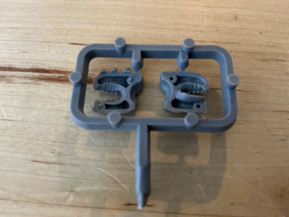 Warhammer 40k Chaos Space Marine Muzzle Decor Bits (2000) (K)