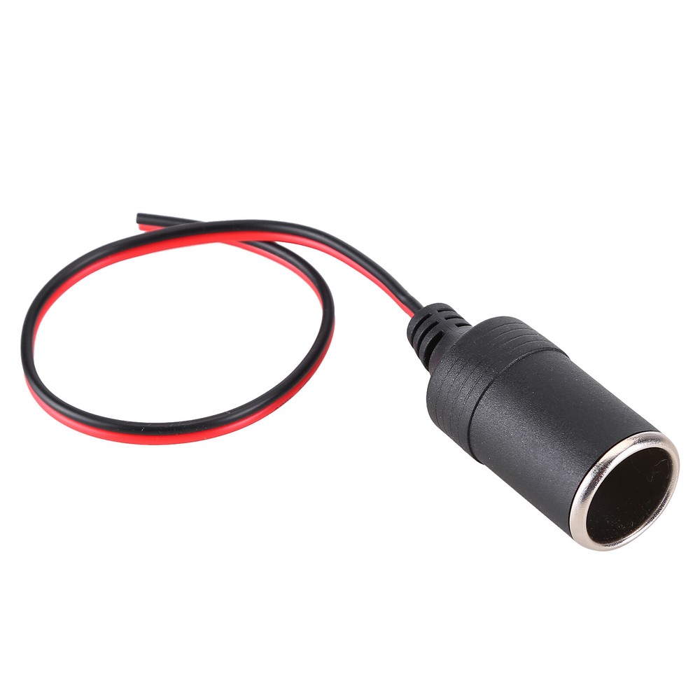 Car Cigarette Lighter Charger 12V/24V Adapter Cable Female Socket Plug Connector