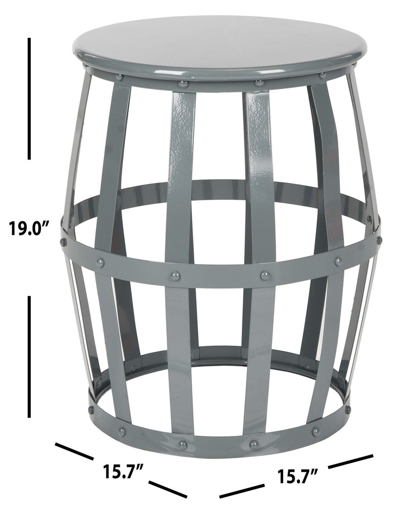 Home Collection Rinaldo Grey Barstool