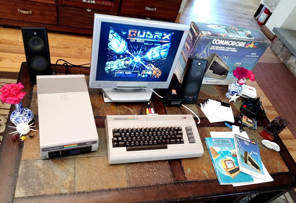 Commodore 64 Computer VGA scaler Professionally restored upgraded full lot