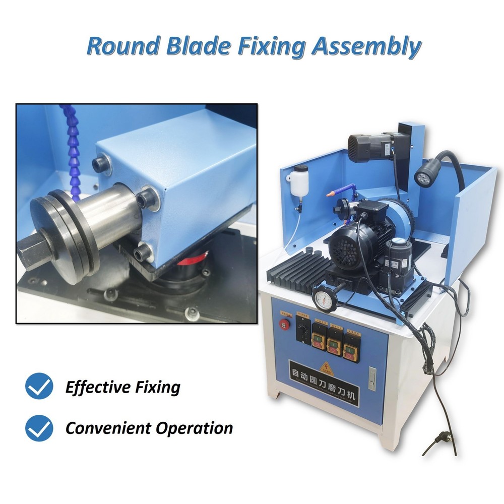 220V Automatic Round Blade Sharpening Machine Knife Grinding Disc Blade Grinding