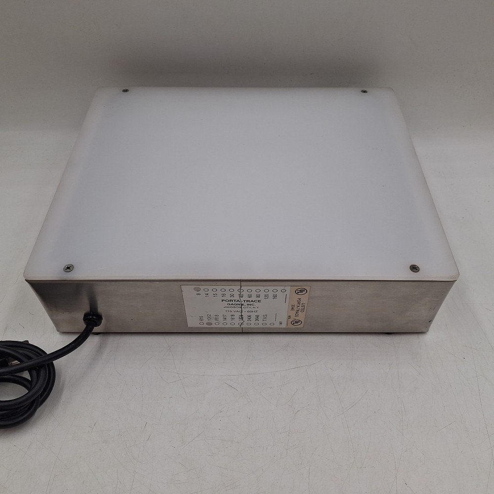 Porta-Trace Light Box Model 1012 NO STAND