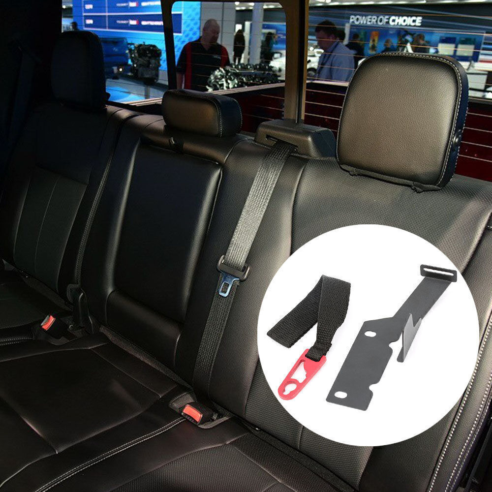 Rear Seat Quick Latch Release Kit Black Strap For Ford 2009-2022 F150 F250 F350