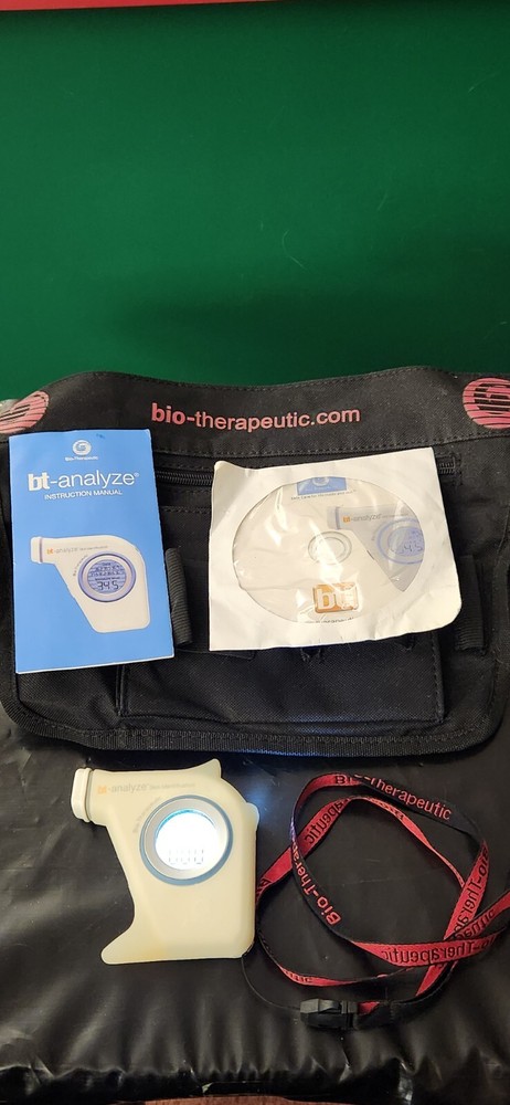 BIO-THERAPEUTIC BT-ANALYZE SKIN IDENTIFICATION MOISTURE ANALYZER