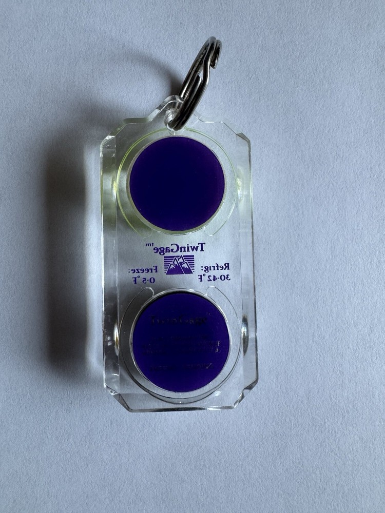 Thermometer And Bubble Level Keychain