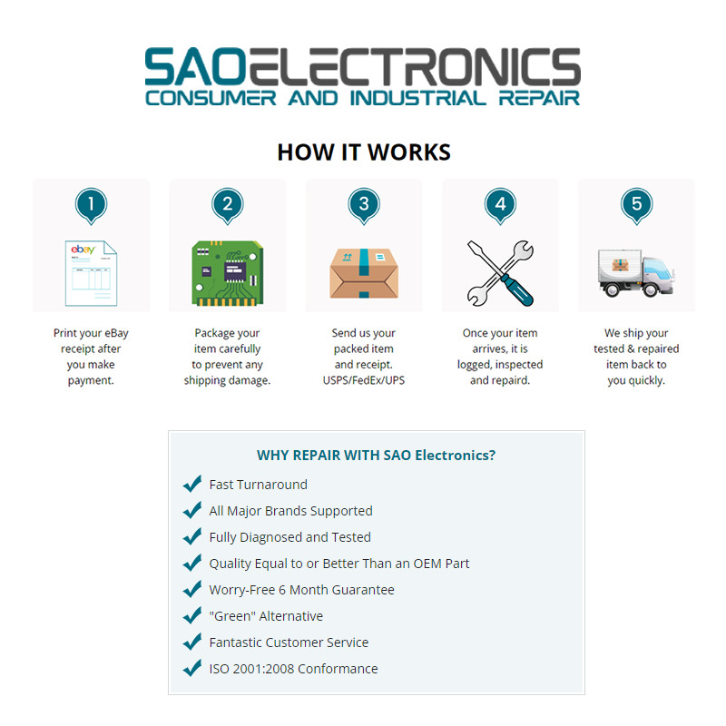 *Repair Service* NuVo NV-A4D No Power