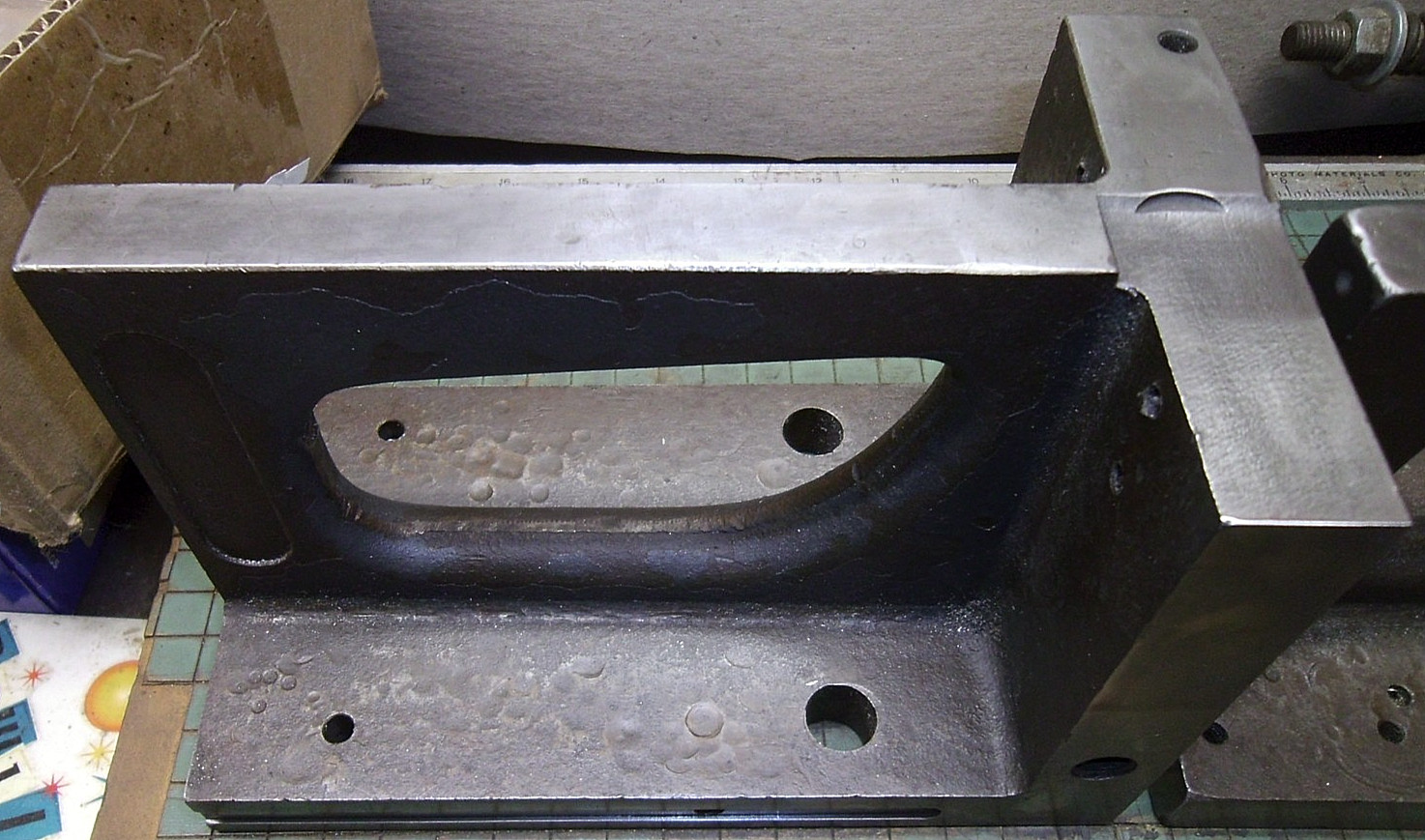 336 = Box Angle Plates Machined Pair 4-1/2 x 5 x 8 (Qty.1 Pair