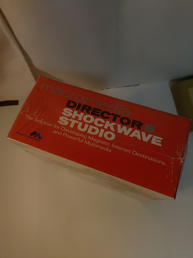 Macromedia Director 8 Shockwave Studio For Windows